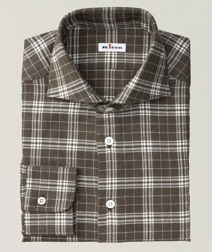 Flannel Check Cotton Shirt