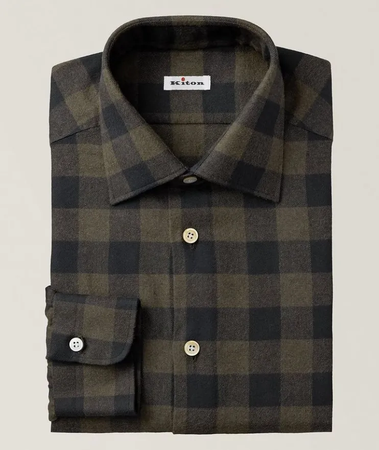 Flannel Striped Cotton Shirt