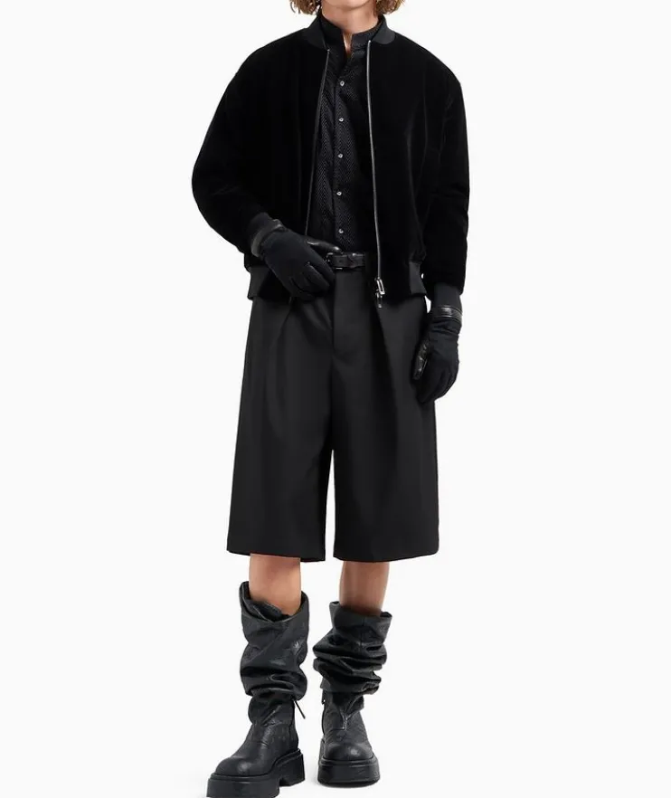 Flocked Chevron Dress Shirt