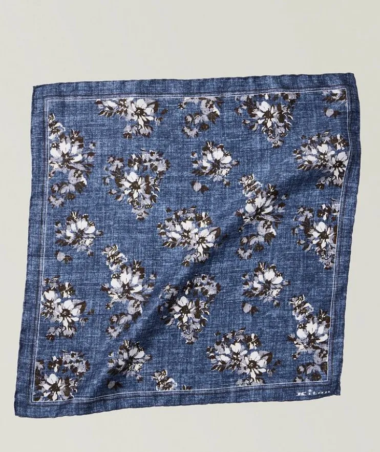 Floral Silk Pocket Square
