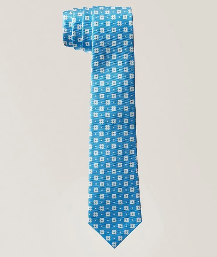 Floral Silk Tie