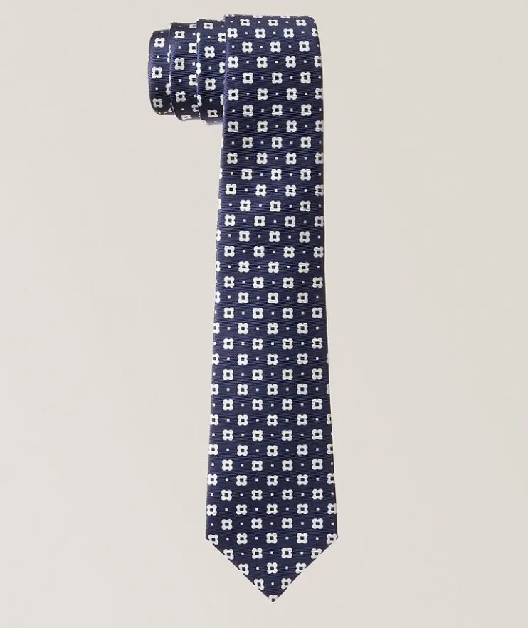 Floral Silk Tie