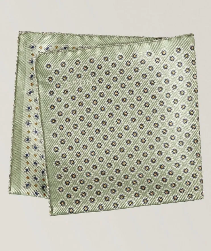 Four-Sided Silk Pocket Square