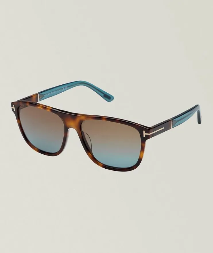 Frances Gradient Square Sunglasses