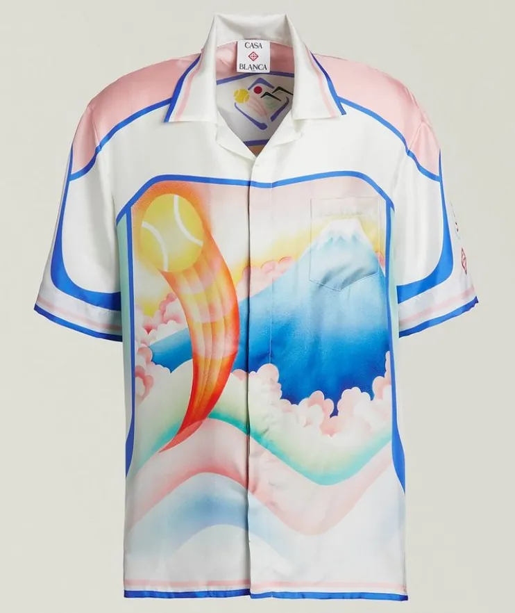 Fuji Dream Silk Camp Shirt