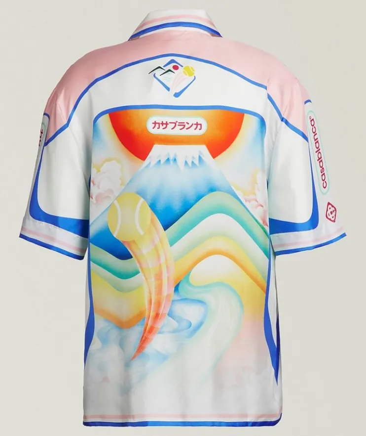 Fuji Dream Silk Camp Shirt