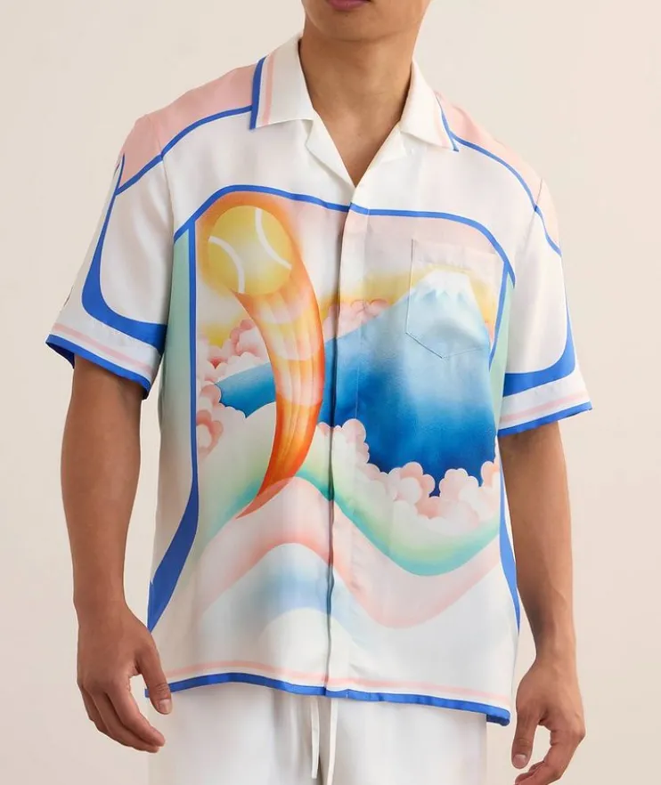 Fuji Dream Silk Camp Shirt