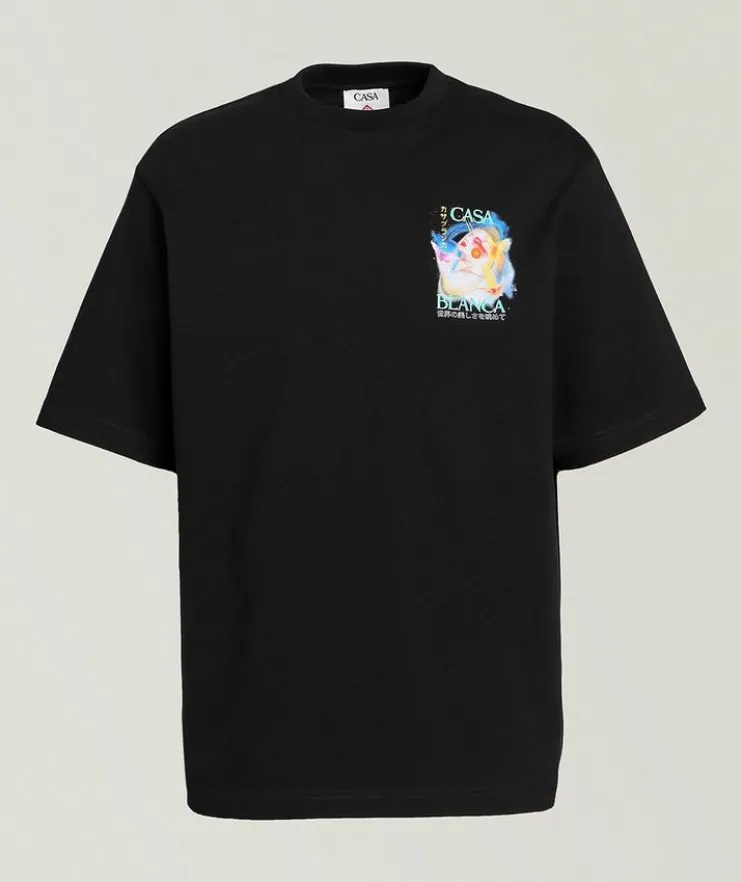 Galactic Connection Cotton T-Shirt