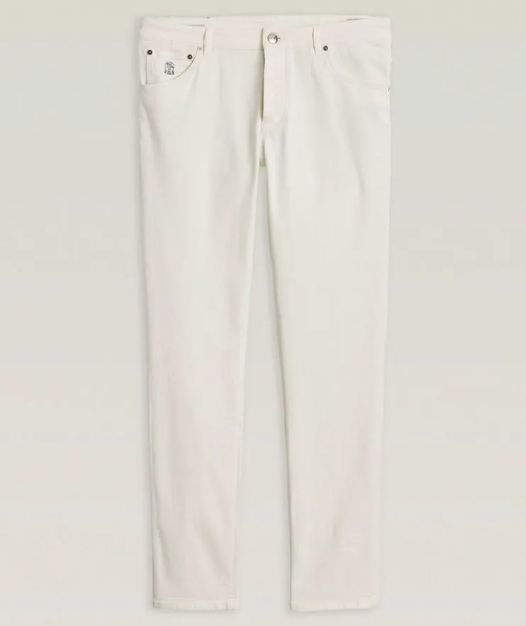 Garment Dyed Skinny-Fit Jeans