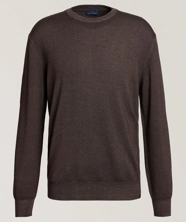 Garment Dyed Virgin Wool Sweater