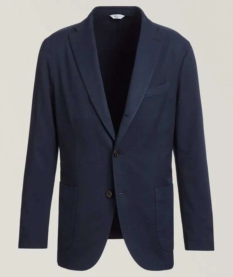 Garment Dyed Virgin Wool Sport Jacket