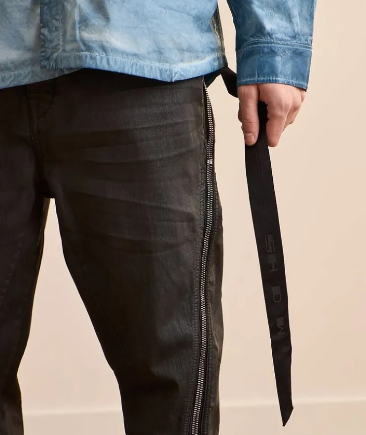 Garment-Dyed Foil Cotton Overshirt