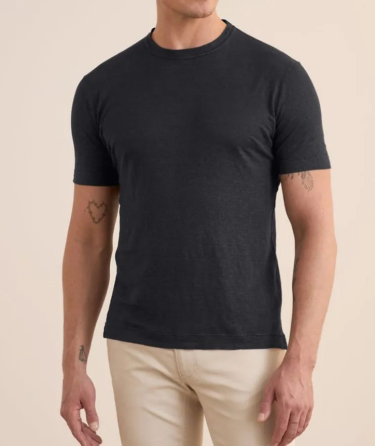 Garment-Dyed Linen T-Shirt