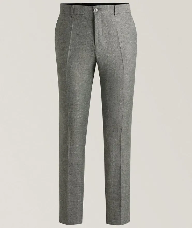 Genius Micro-Patterned Dress Pants