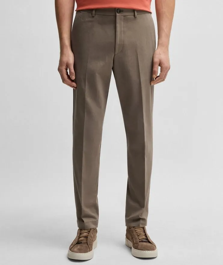 Genius Stretch-Cotton Dress Pants