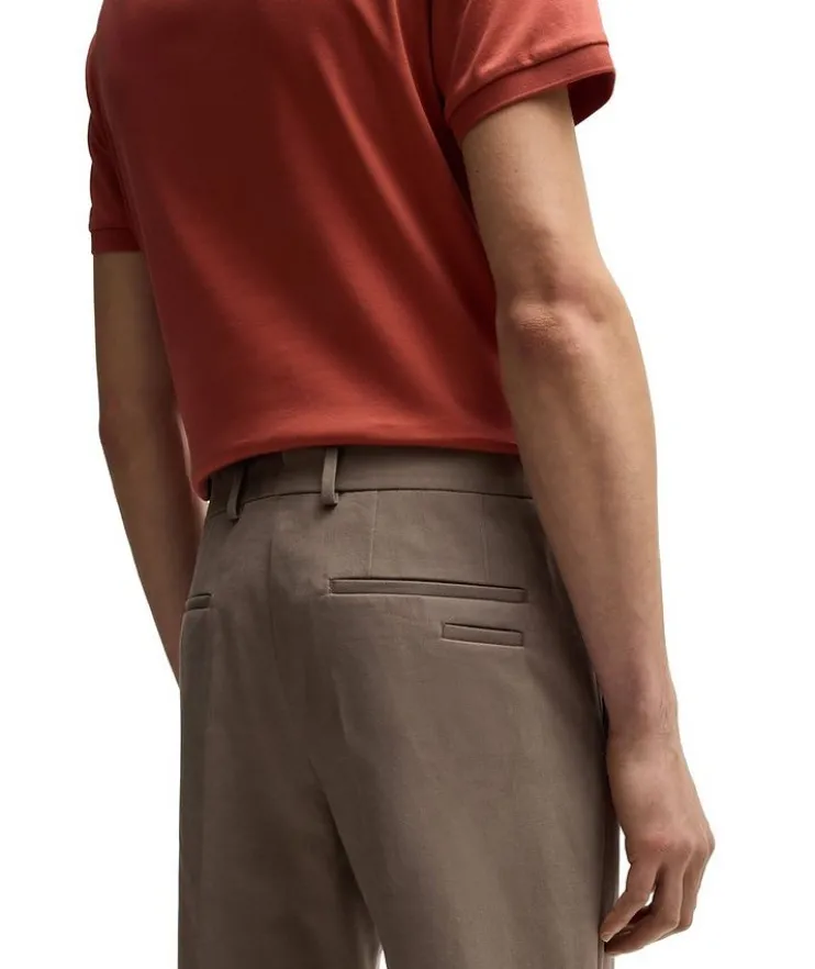 Genius Stretch-Cotton Dress Pants