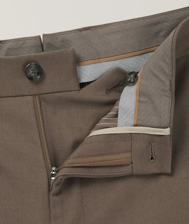 Genius Stretch-Cotton Dress Pants