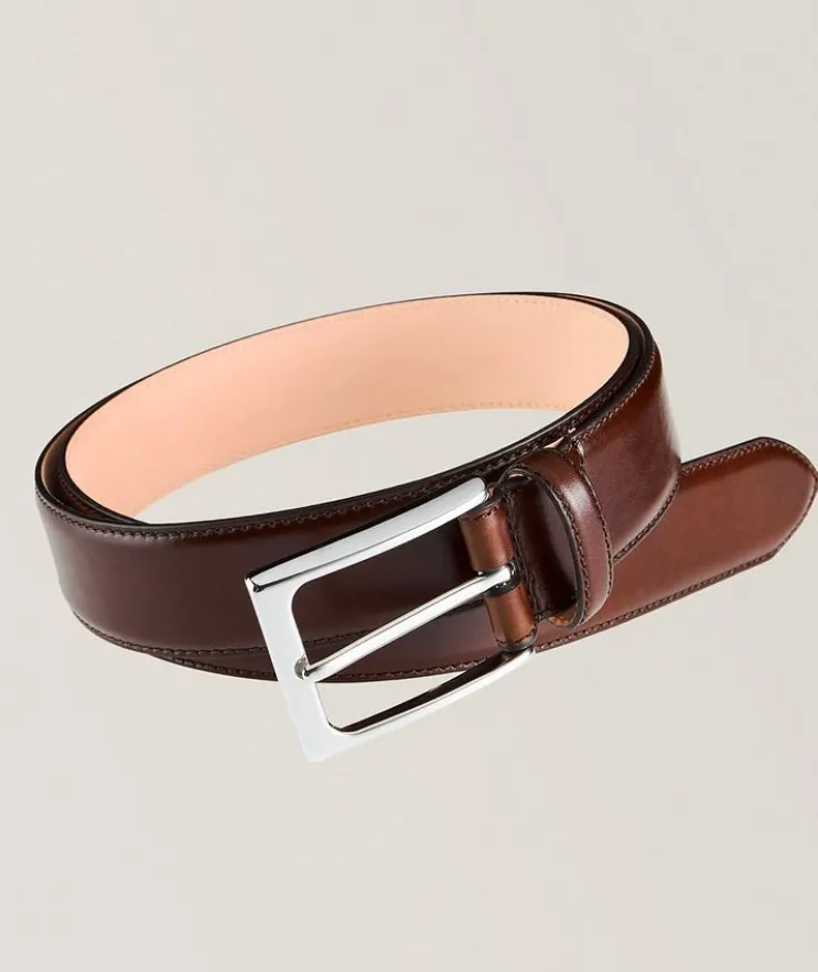 Genuine Leather Dress Belt