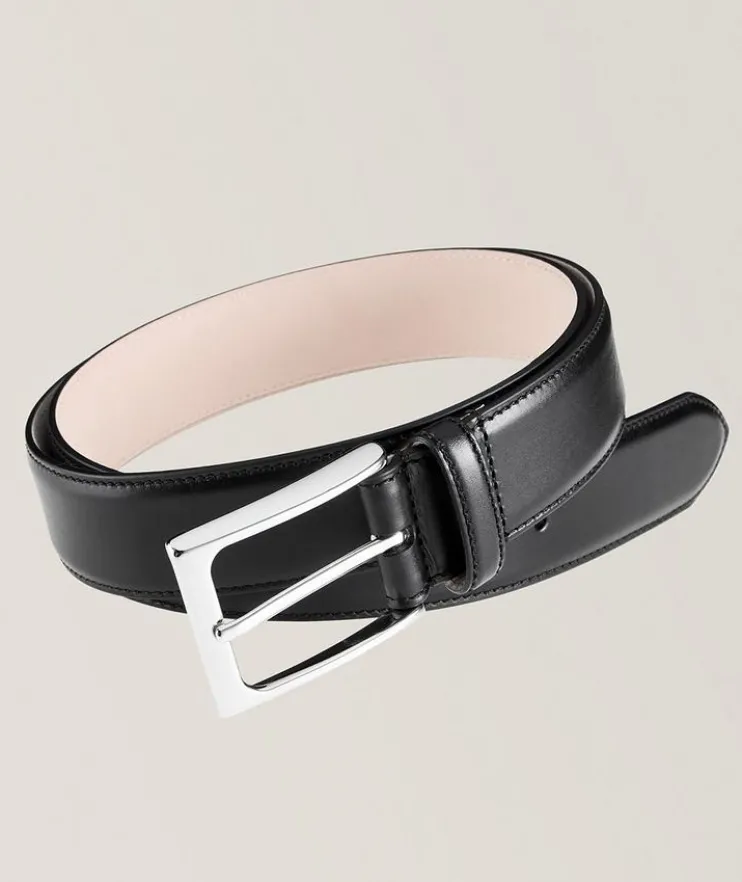 Genuine Leather Dress Belt