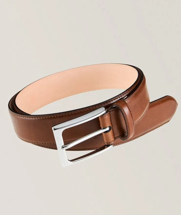 Genuine Leather Dress Belt
