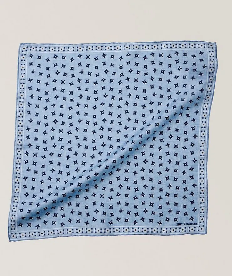 Geometric Silk Pocket Square