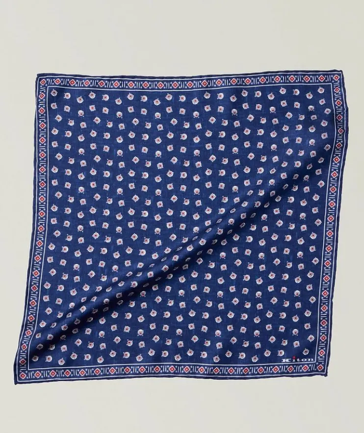 Geometric Silk Pocket Square