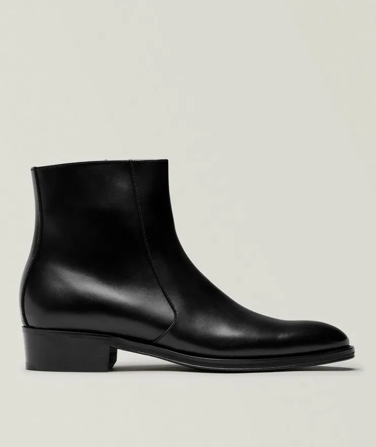 Gilmour Leather Ankle Boots