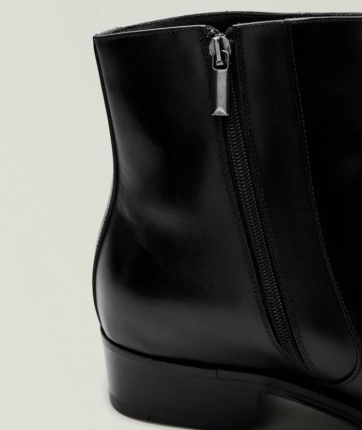 Gilmour Leather Ankle Boots