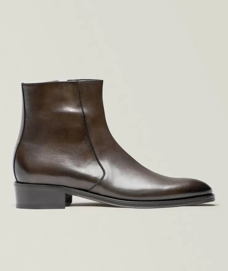 Gilmour Leather Ankle Boots