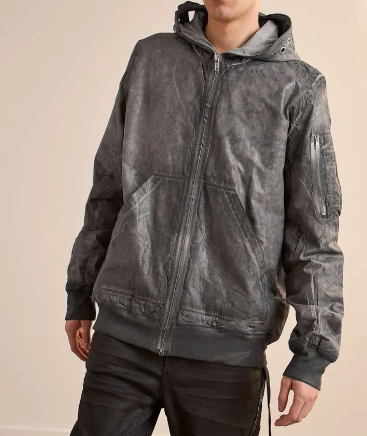 Gimp Foil Grommet Flight Bomber