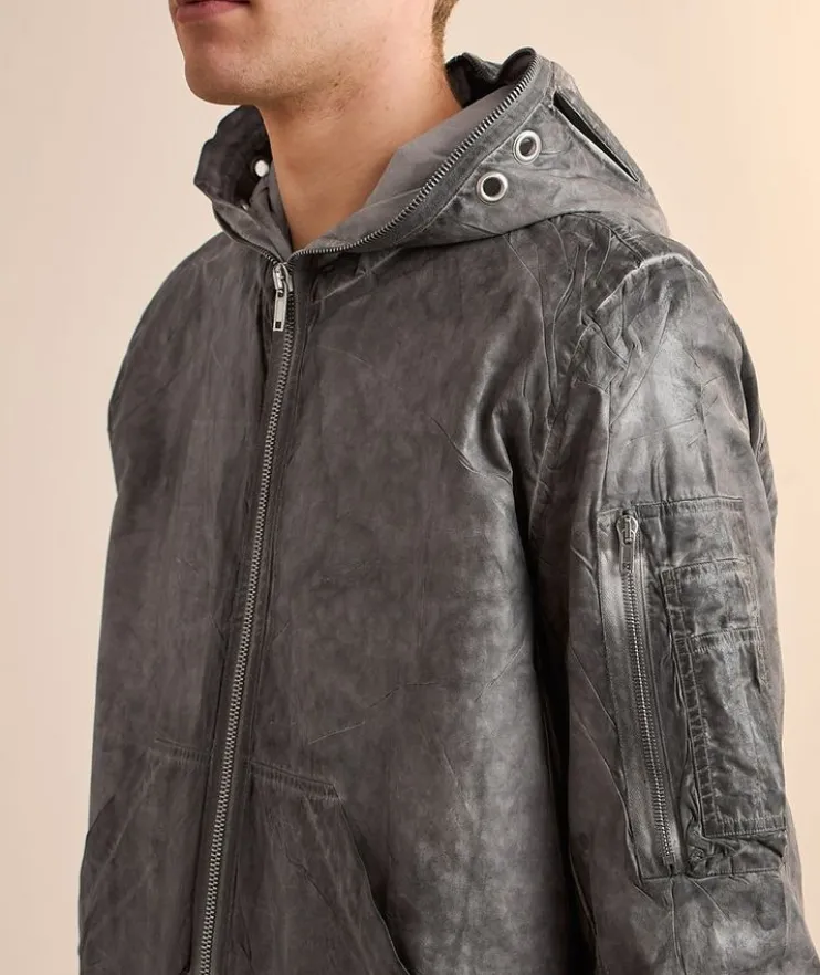 Gimp Foil Grommet Flight Bomber