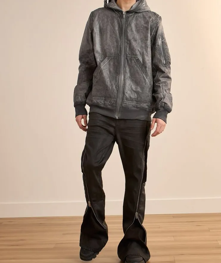 Gimp Foil Grommet Flight Bomber