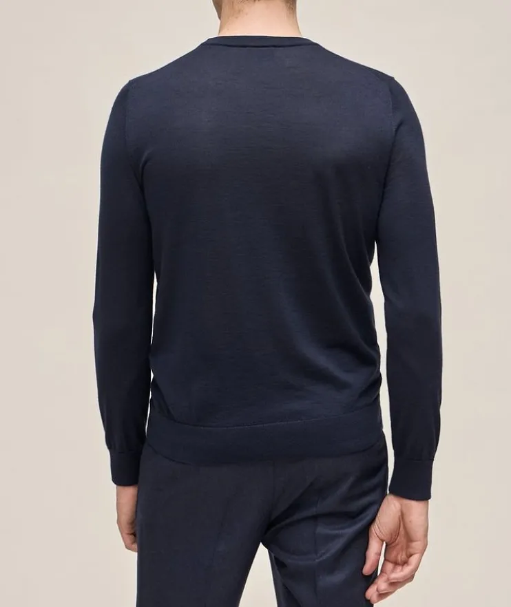 Girocollo Cashmere-Silk Sweater