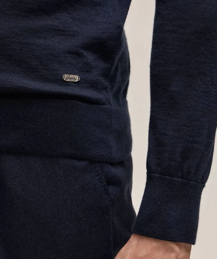 Girocollo Cashmere-Silk Sweater