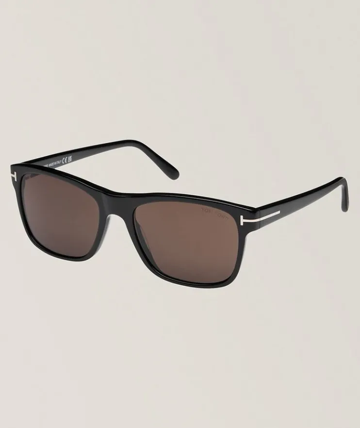 Giulio Geometric Frame Sunglasses