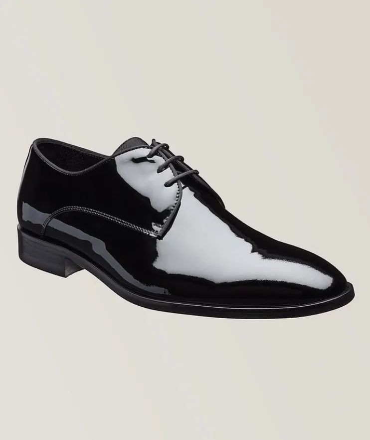 Glossy Patent Leather Derby