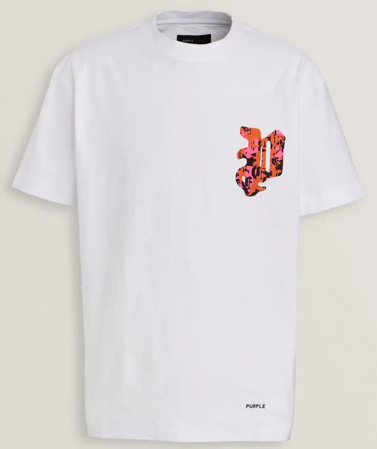 Gothic Camo Print T-Shirt