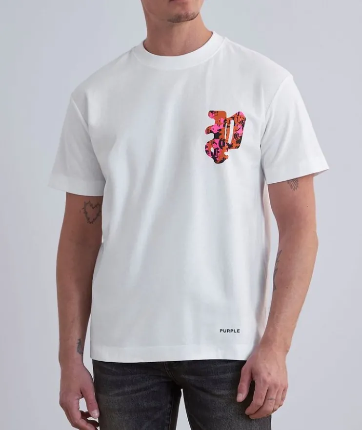 Gothic Camo Print T-Shirt