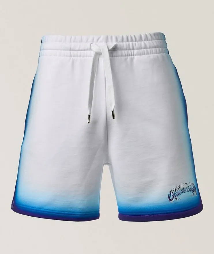 Gothic Logo Fade Sweatshorts