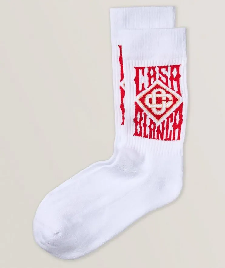 Gothic Logo Socks