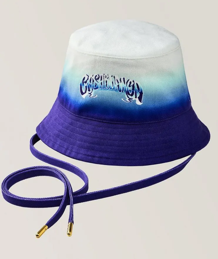 Gothic-Logo Fade Bucket Hat