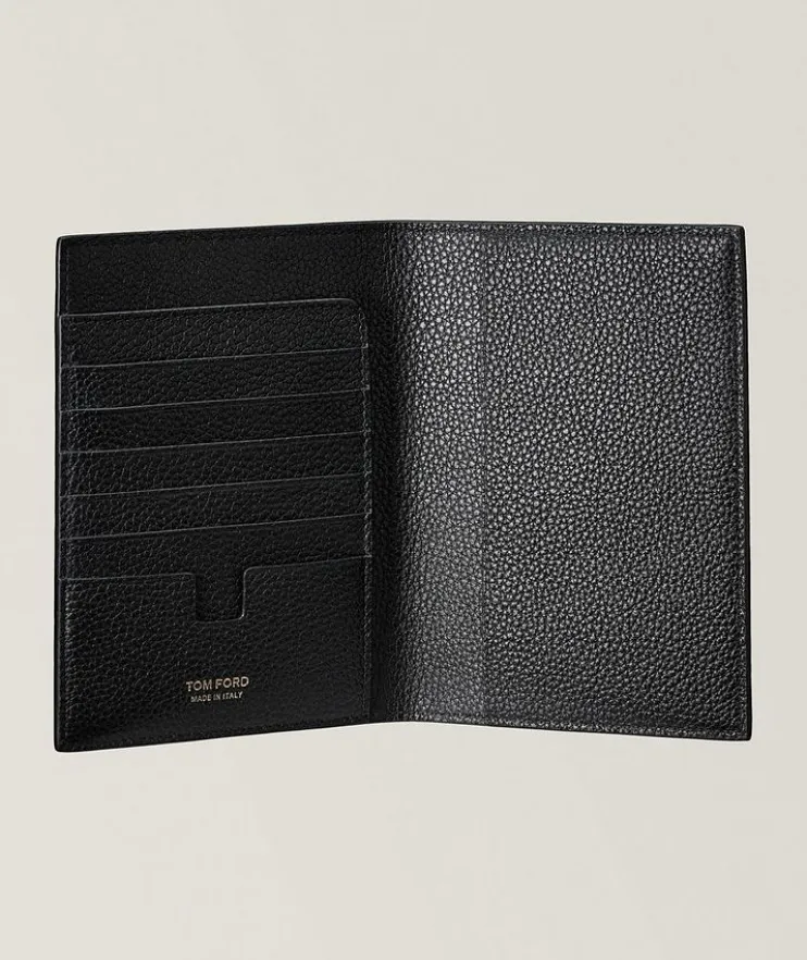 Grain Leather Passport Holder