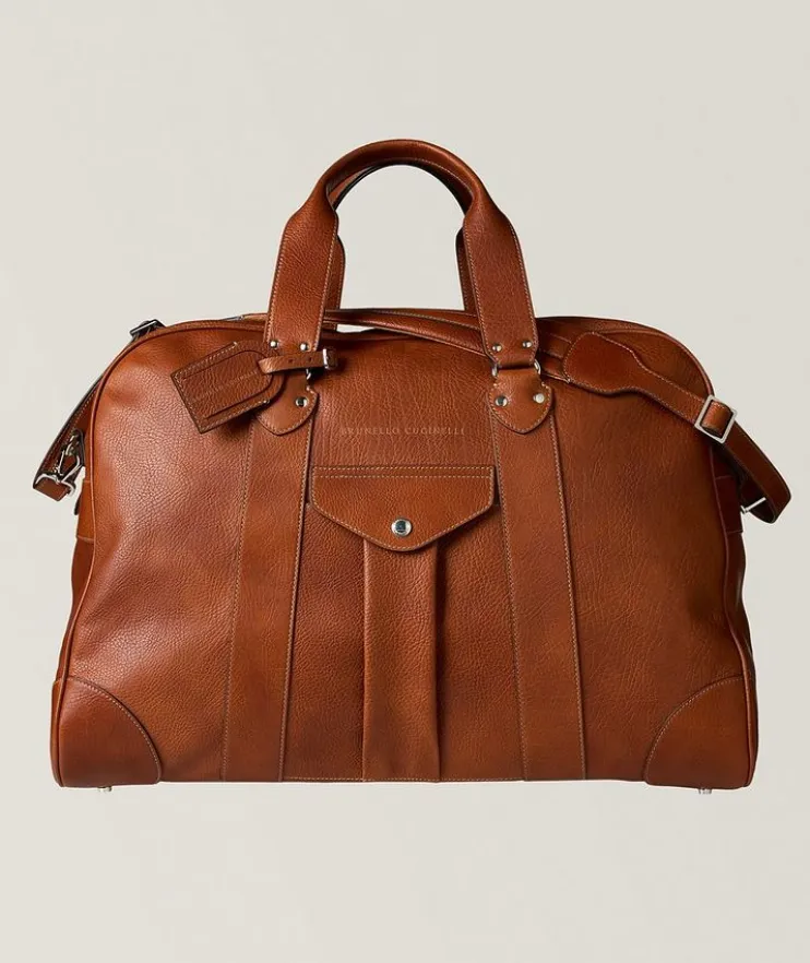Grained Calfskin Street Bag