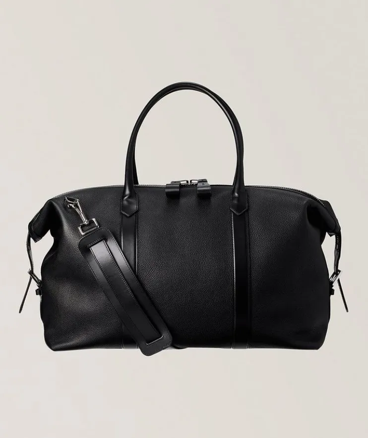 Grained Leather Buckley Holdall