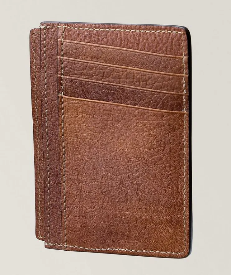 Grained Leather XL Cardholder