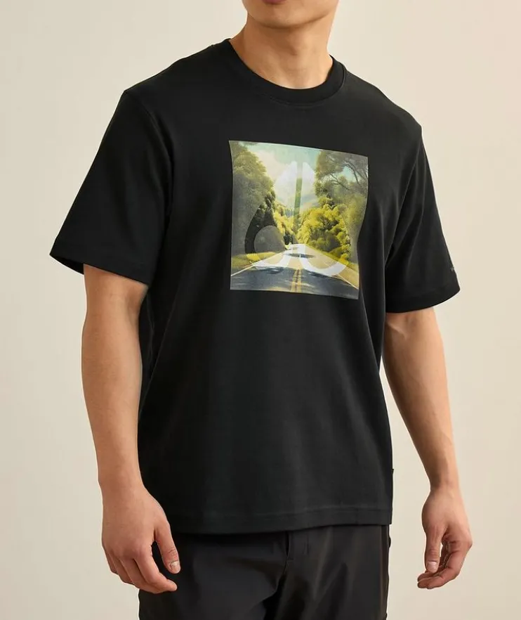 Graphic Print Cotton T-Shirt