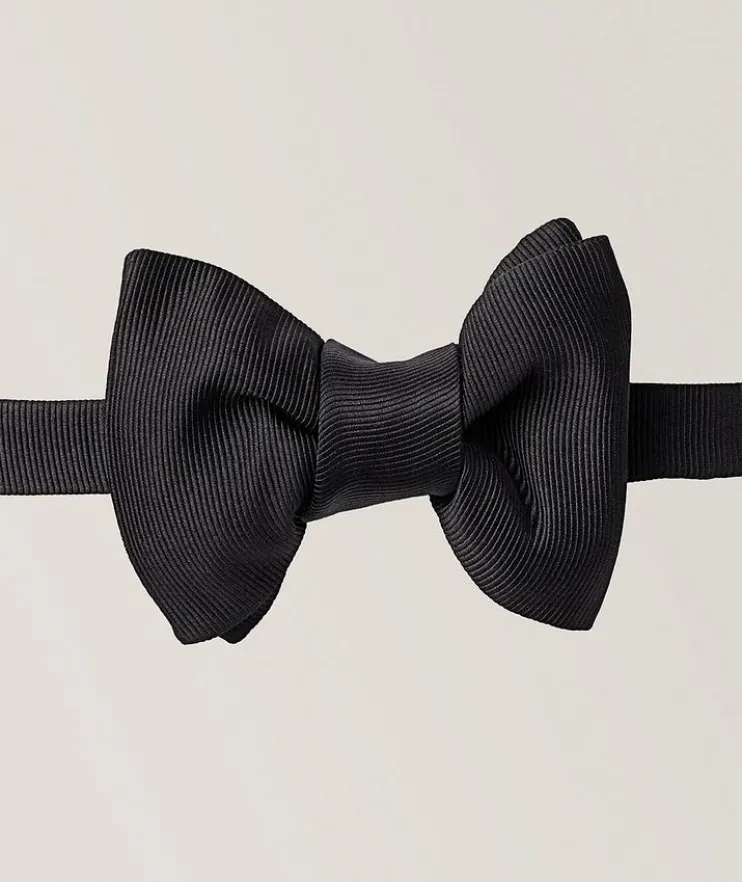 Grosgrain Silk Bow Tie