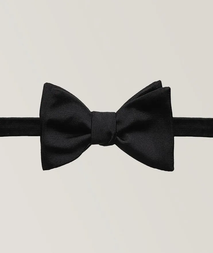 Grosgrain Silk Bow Tie