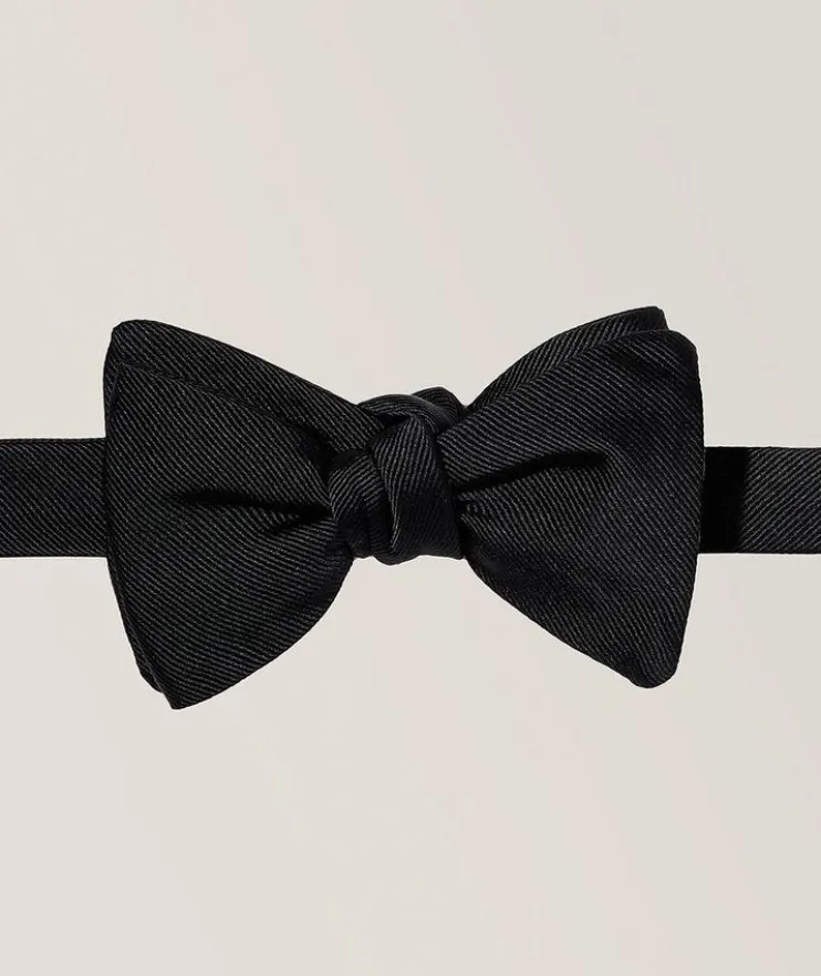 Grosgrain Silk Bow Tie