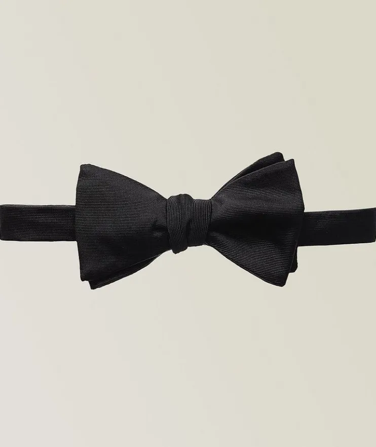 Grosgrain Silk Bow Tie